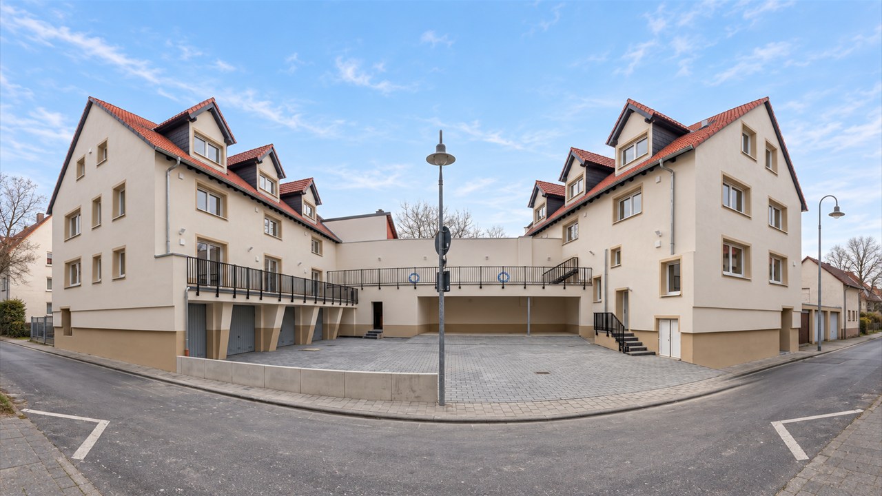 Wohngebäude in der Enggasse 1-1a in Bodenheim